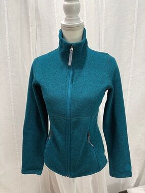 Stio Teal Full-Zip Utility Jacket